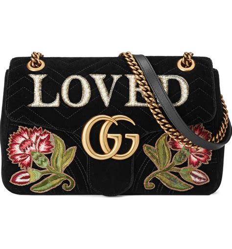 gucci loved bag marmont|gucci marmont bag for sale.